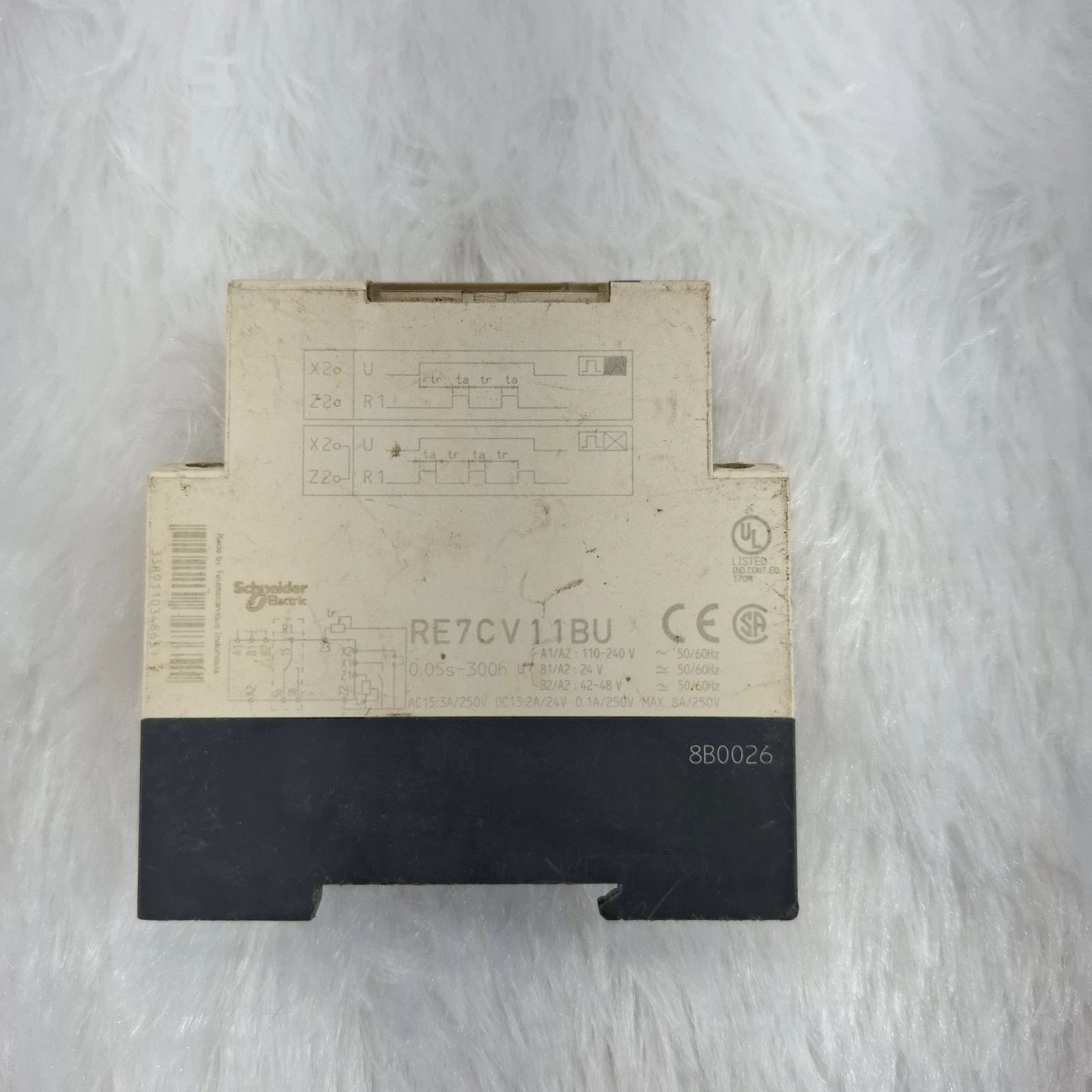 Telemecanique RE7CV11BU Time Relay RE7CV11BU Fast Ship